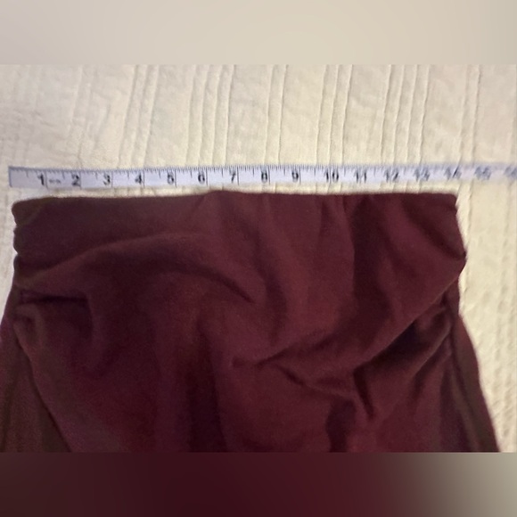 OGL  NWT Meduim Deep Maroon  Maxi Skirt - Picture 6 of 8